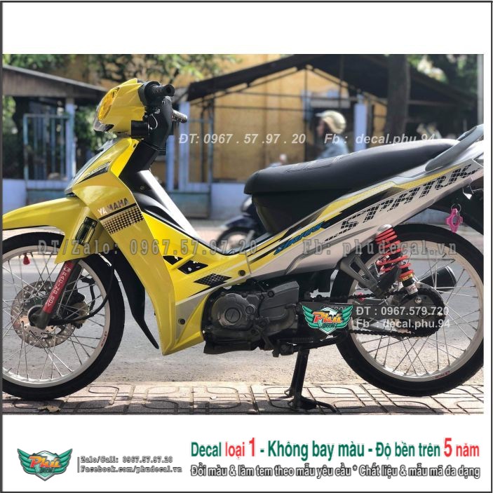 Tem rời Sirius Spark vàng bạc Hàng loại 1.