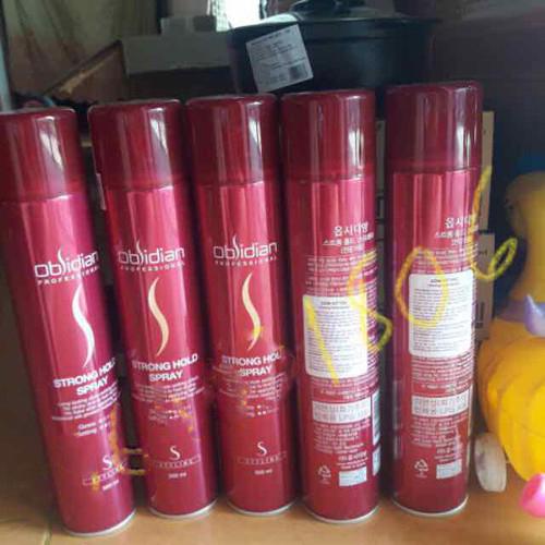 Gôm Obsidian Strong Hold Spray Hàn Quốc 300ml