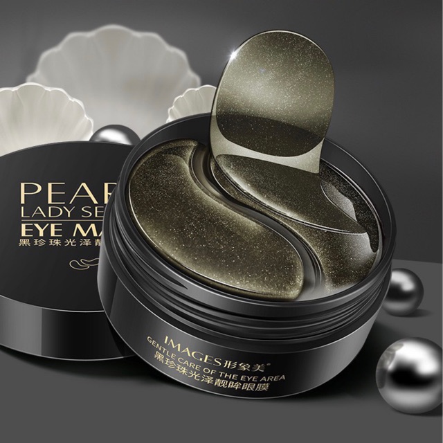 Một Hộp 60 miếng mặt nạ dưỡng mắt cấp ẩm chống nhăn Images Alga Lady Series Eye Mask, Mặt nạ dưỡng ẩm mắt giảm thâm mắt Images - BUMSTORE