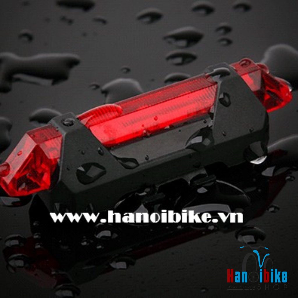 Đèn hậu cảnh báo cho xe đạp AQY Rapid X