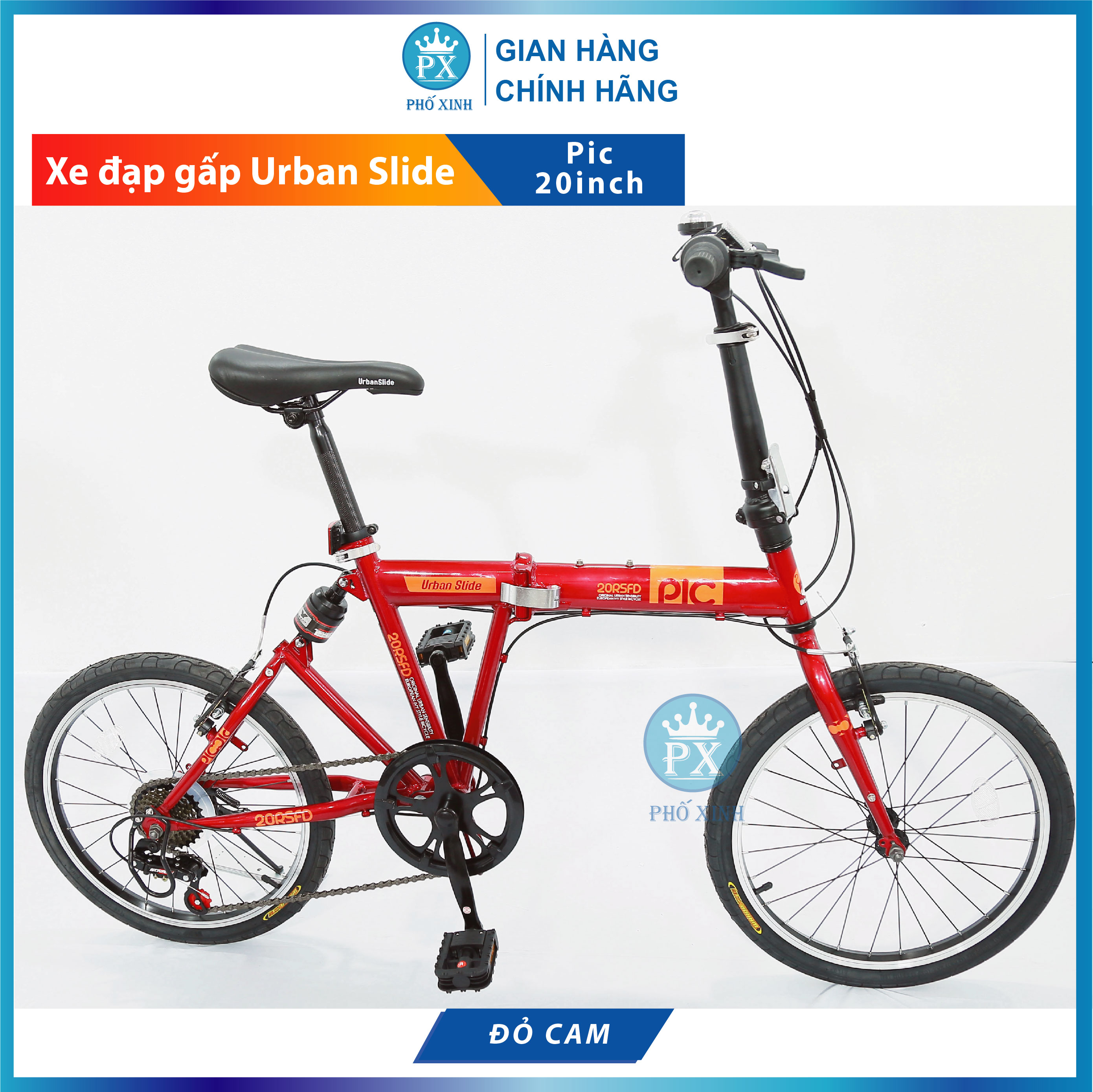 Xe đạp gấp PIC20RFD