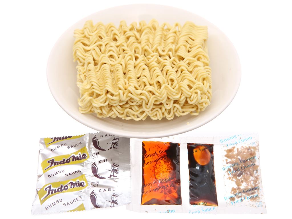 Thùng 40 gói mì Indomie - Vị Cay nồng.