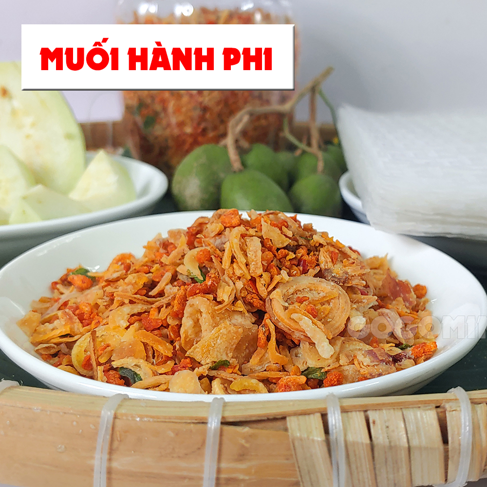 Muối Tép sấy Hành Phi - Hải (đặc sản Tây Ninh) 500g