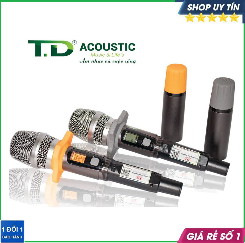 Micro không dây TD Acoustic M-18 hàng hãng