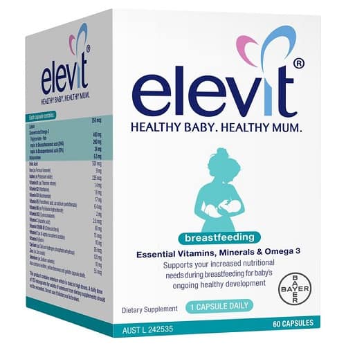 Viên uống Elevit sau sinh Breastfeeding của Úc (60 viên)