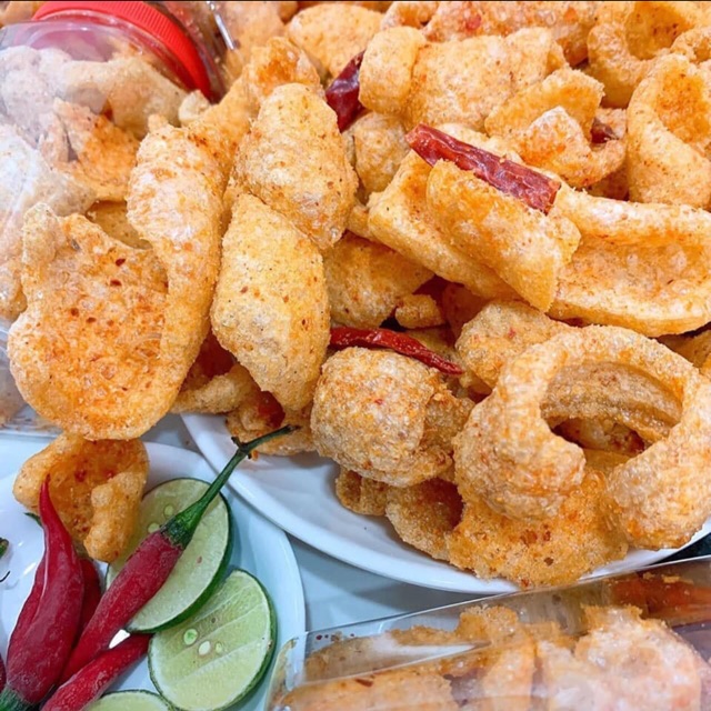 DA HEO SẤY TỎI ỚT - 500g