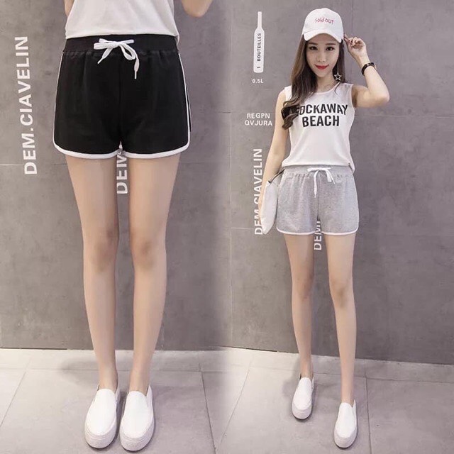 quần đùi short thun cotton mềm mát