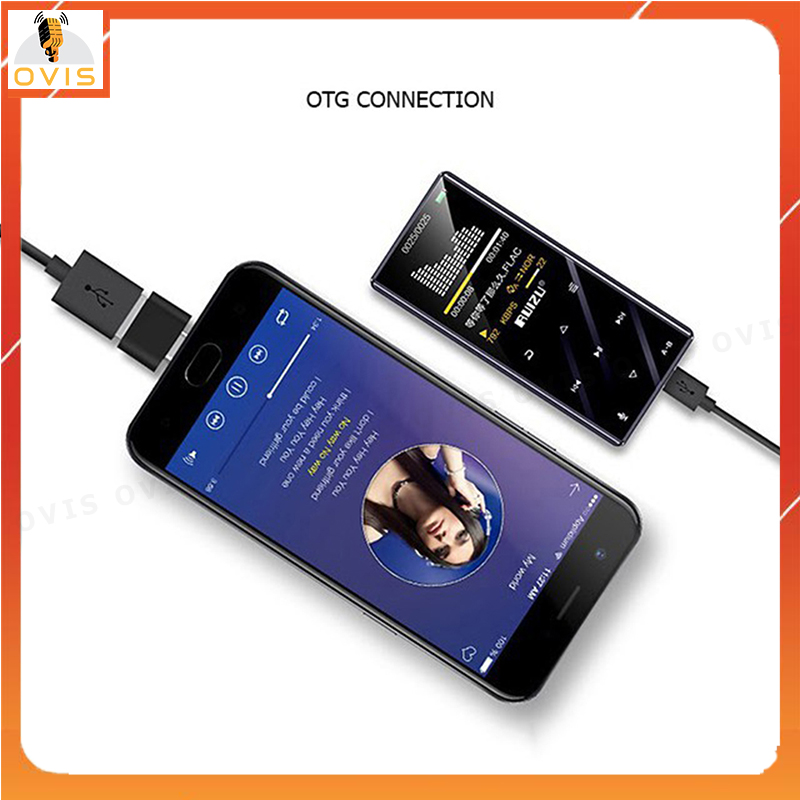 Ruizu D29 - Máy Nghe Nhạc Lossless, Bluetooth 5.2