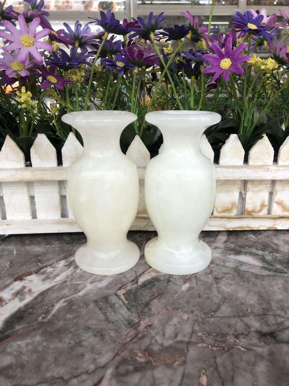 Lục bình, lọ hoa, bình bông đá ngọc onyx