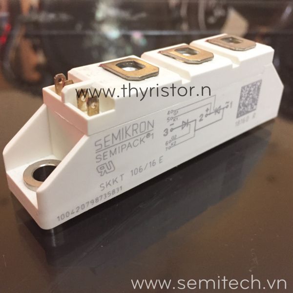 Skkt106/16e thyristor bán dẫn scr skkt106 semikron