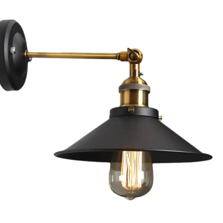 Lamp Wall Metal Style Umbrella Retro Lighting Lamp Wall Metal Style Umbrella