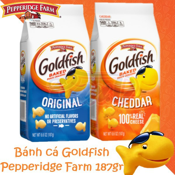 Bánh Goldfish Original Pepperidge Farm 187G Vị Phô Mai