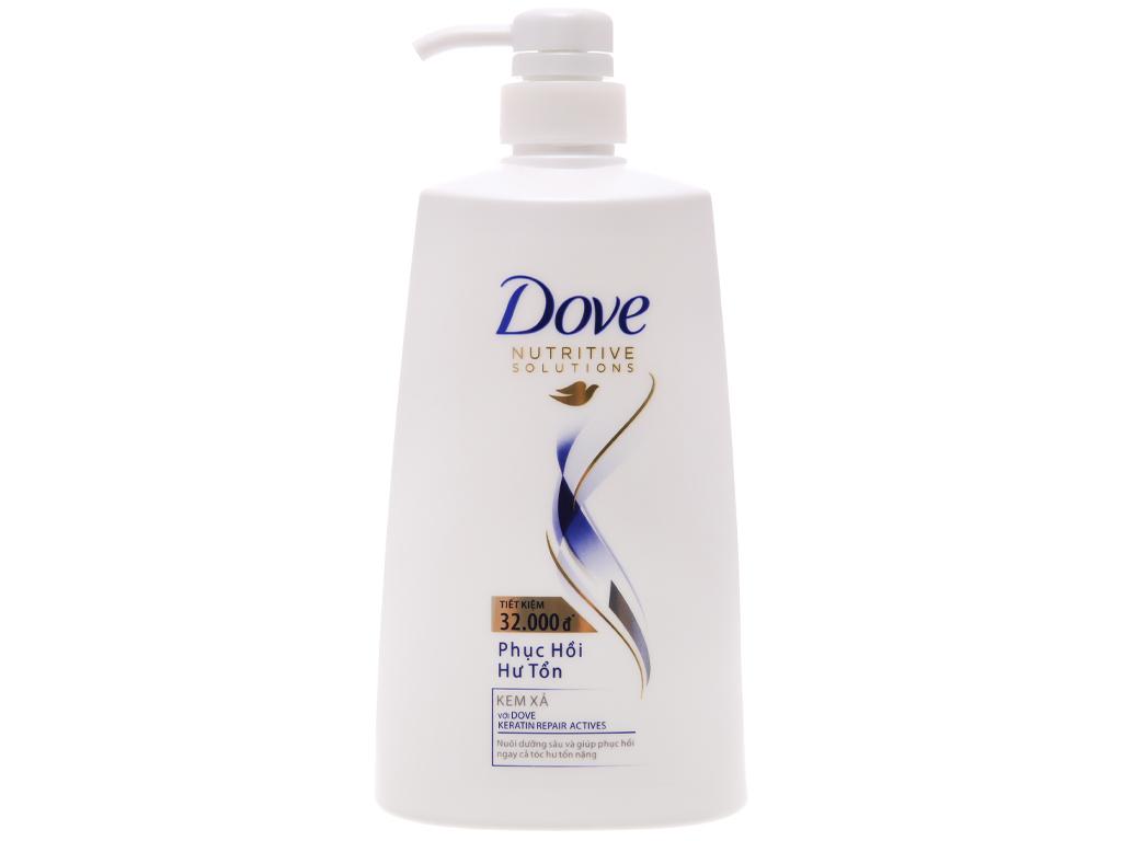 DẦU XẢ DOVE PHỤC HỒI HƯ TỔN 610G