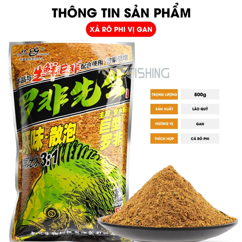Mồi Câu Lão Quỷ - Xả Rô Phi