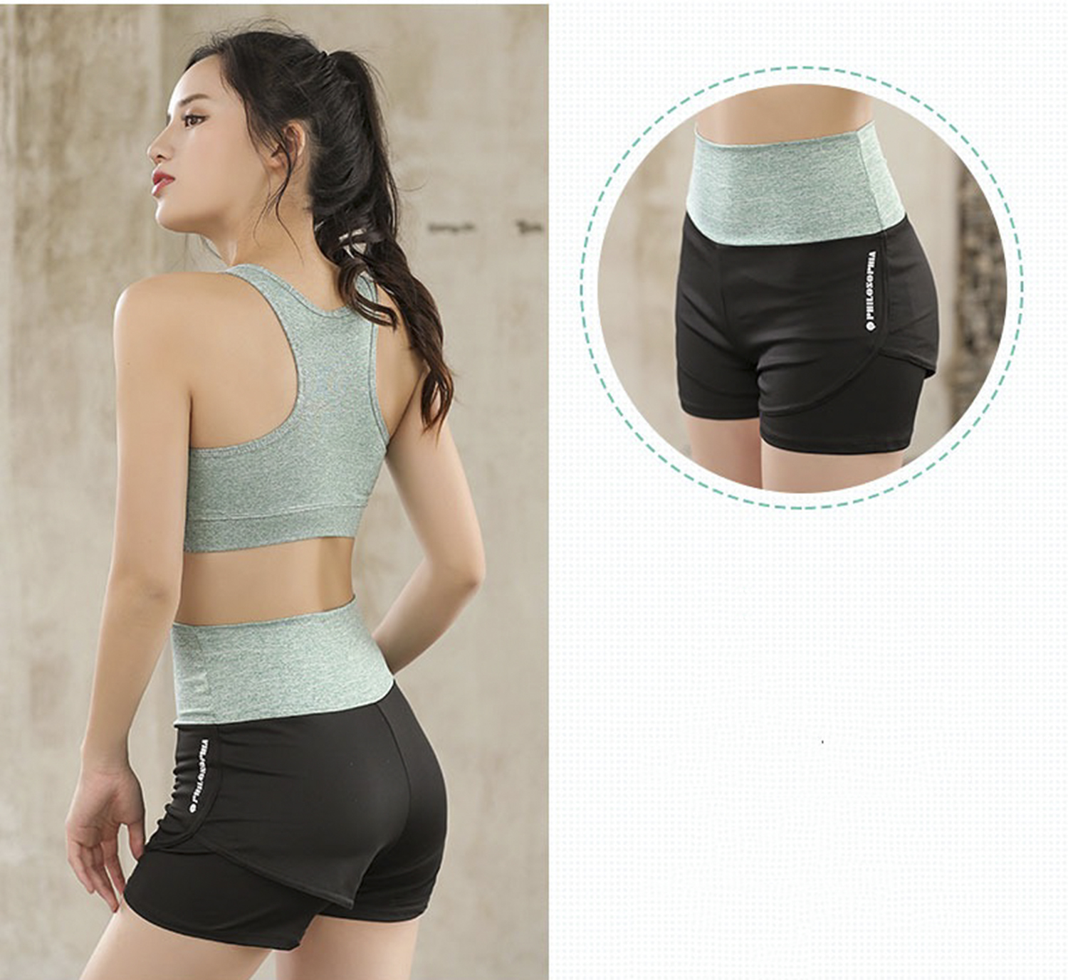 [HCM]SET 3 Món Bộ Đồ Tập Thể Thao Nữ cá tính đầy sắc thái