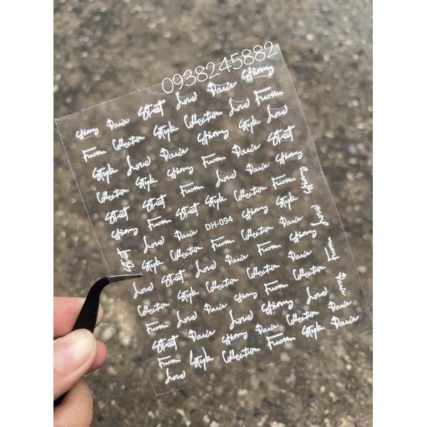 Sticker Dán Móng [ Rẻ Vô Địch]