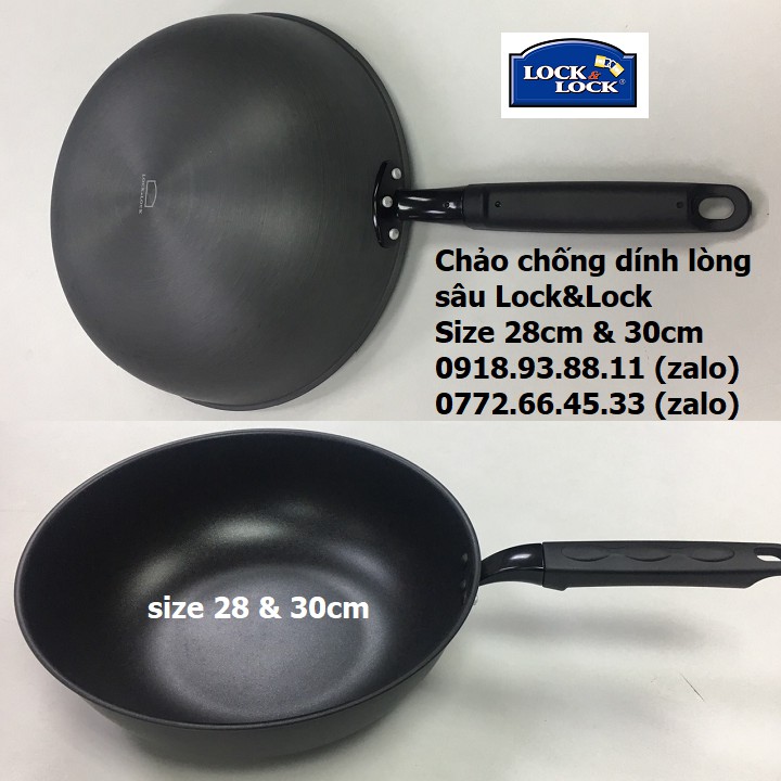 Chảo chống dính lock&lock 30cm - chảo chống dính lock&lock