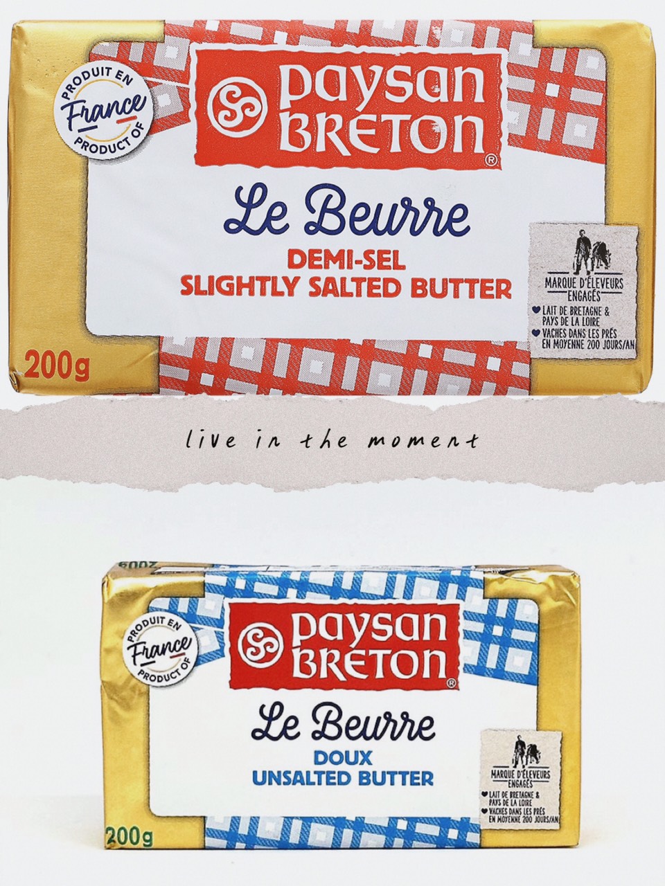 SHIP HCM -BƠ MẶN PAYSAN BRETON 200GR -11629 BƠ LÀM BÁNH
