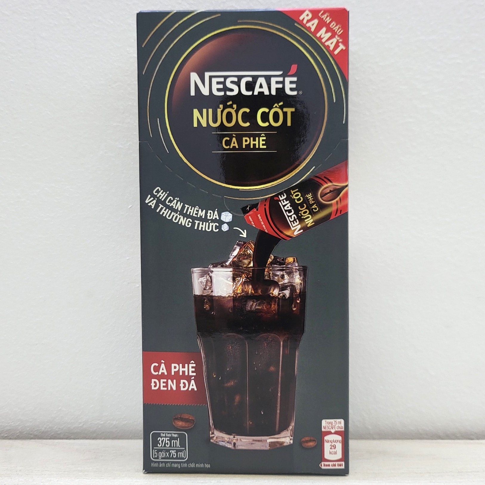 Nescafe nước cốt cà phê đen nestle coffee