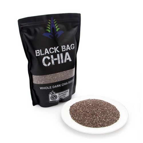 Hạt Chia Đen Black Bag 500g ÚC