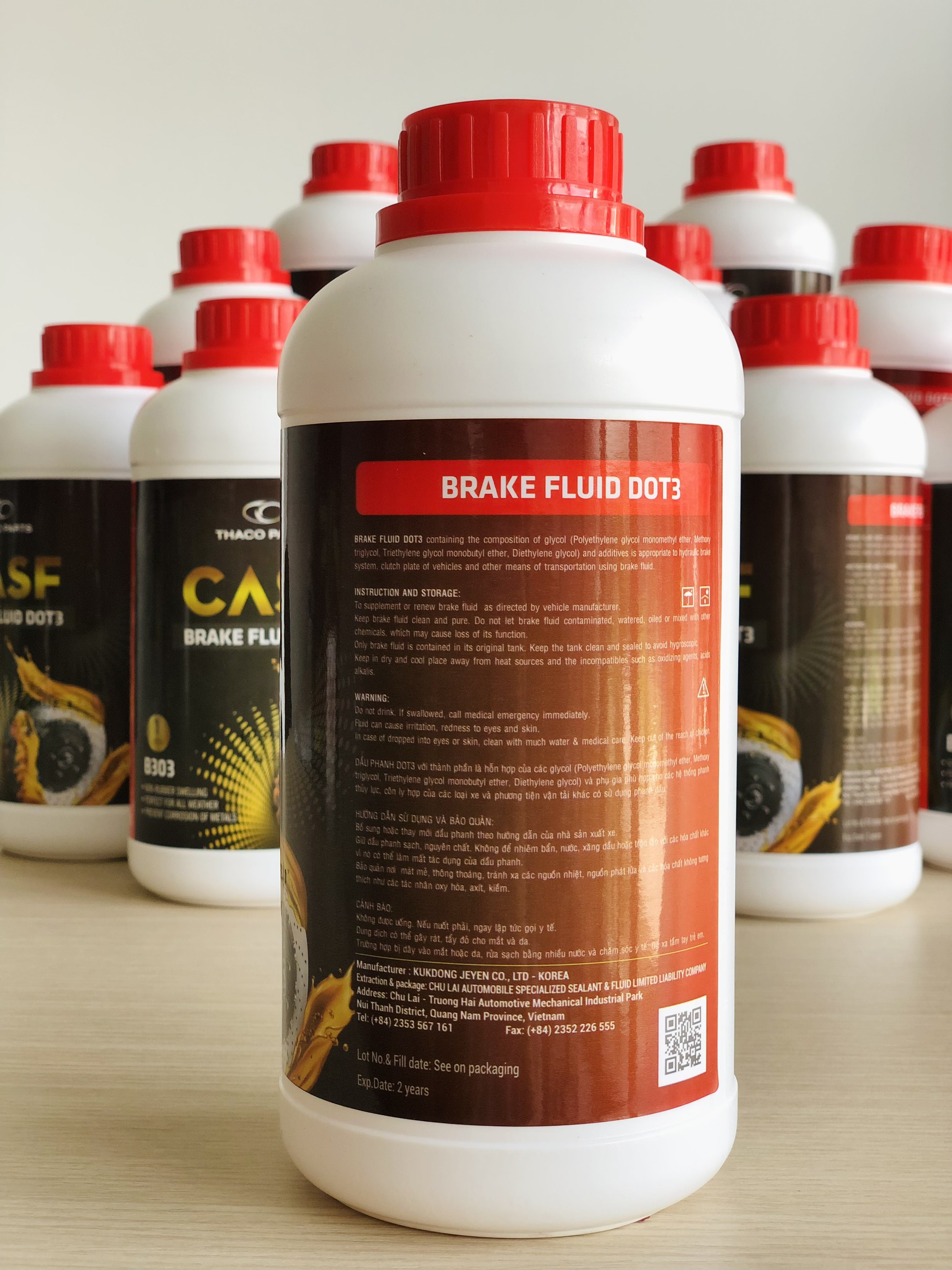 [CHÍNH HÃNG] THACO - DẦU PHANH, DẦU THẮNG DOT3, B303 (1L), HIỆU SUẤT CAO