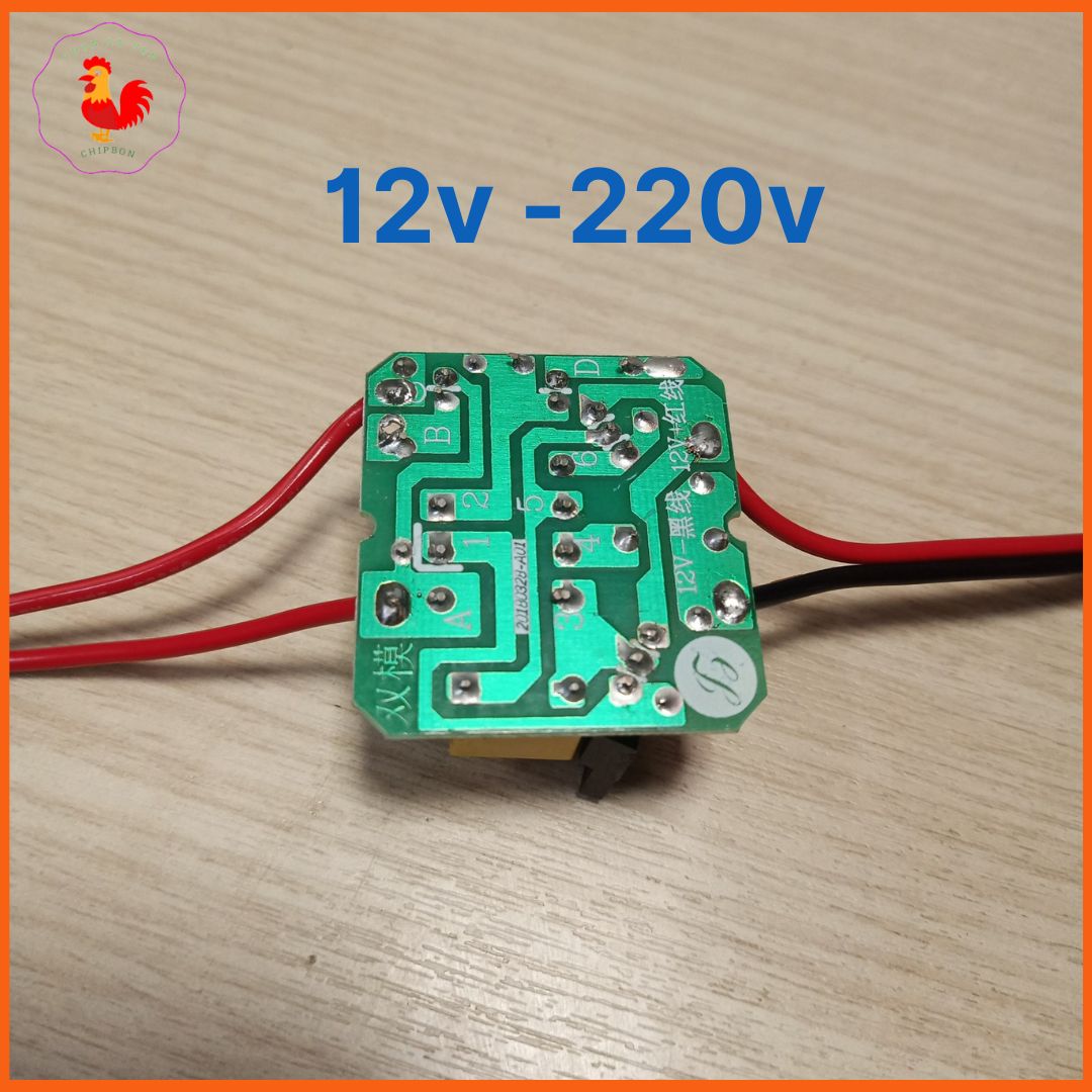 Mô đun tăng áp 12v lên 220v 40W DC-AC
