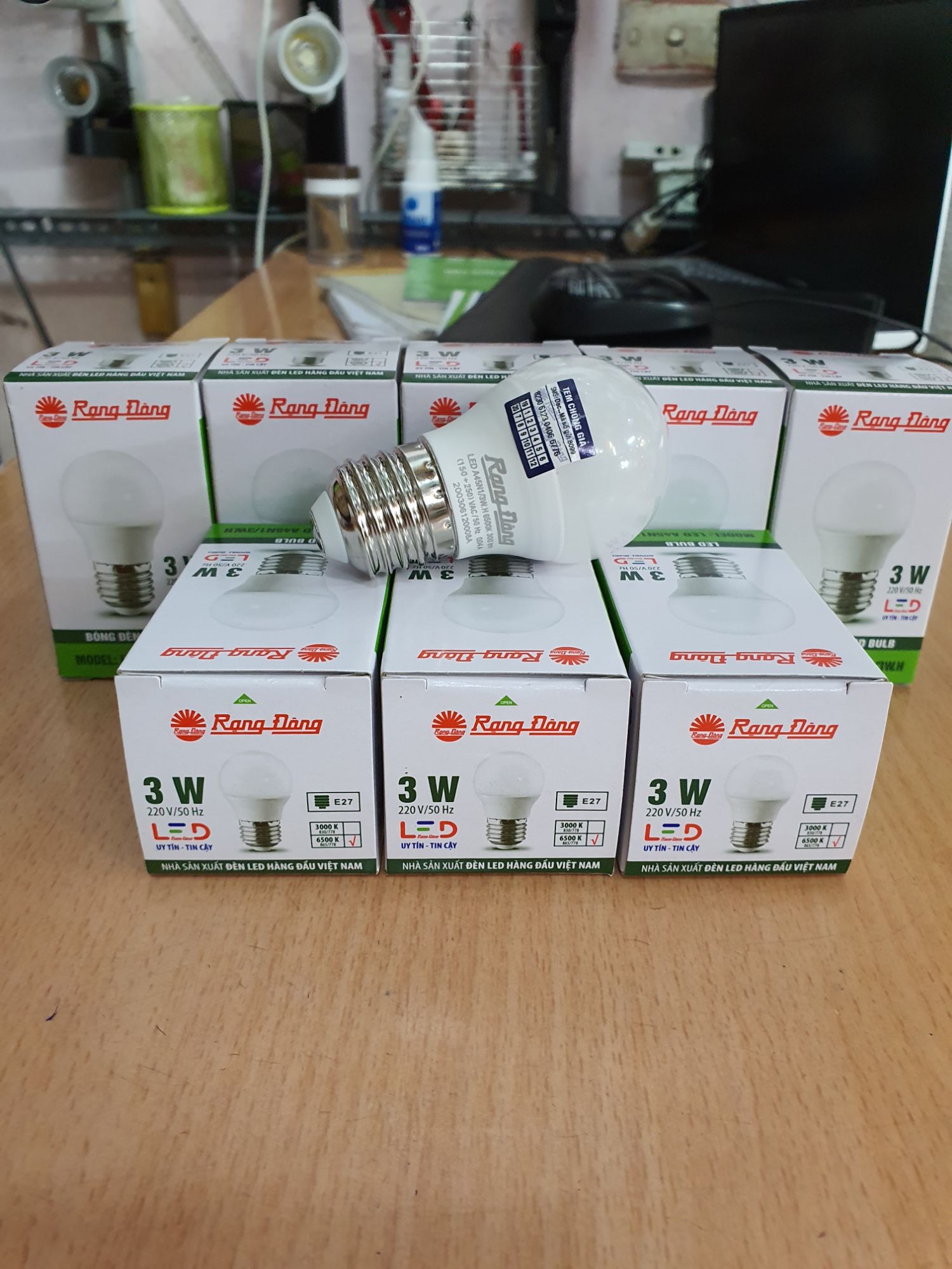 Bóng led 3w Rạng Đông