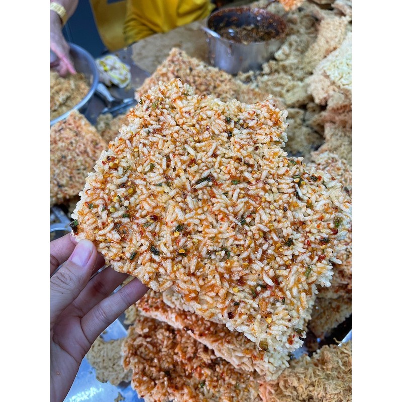 Cơm Cháy Mắm Hành Cay Vừa - 500G