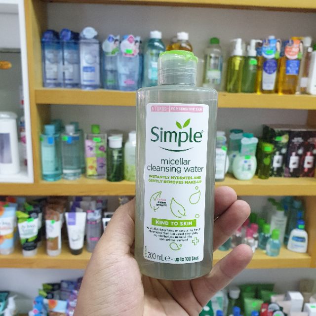 Nước tẩy trang simple ( chuẩn cty )