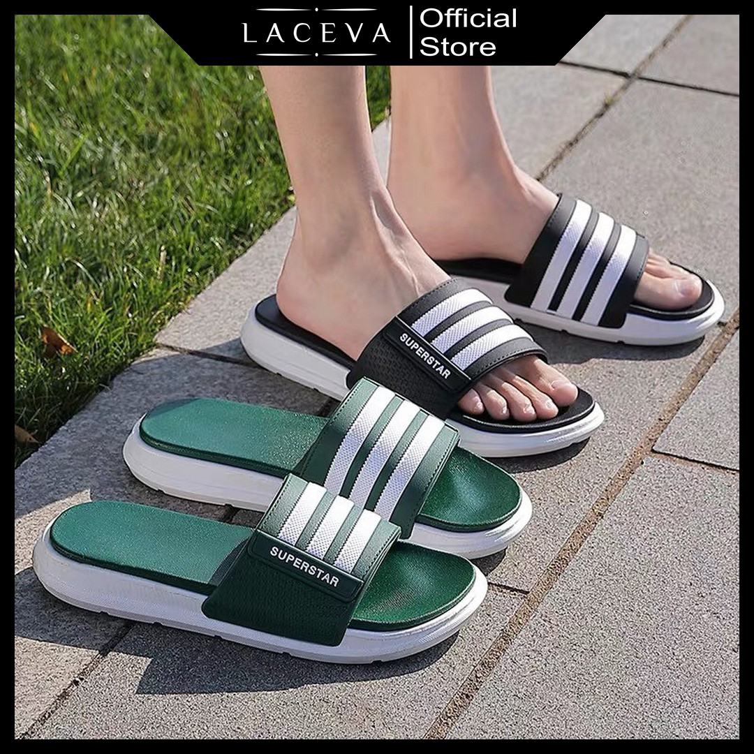 HOÀN TIỀN 15% - Dép Quai Ngang Nam Nữ Superstar Dép Unisex Hàng Loại 1 DP65