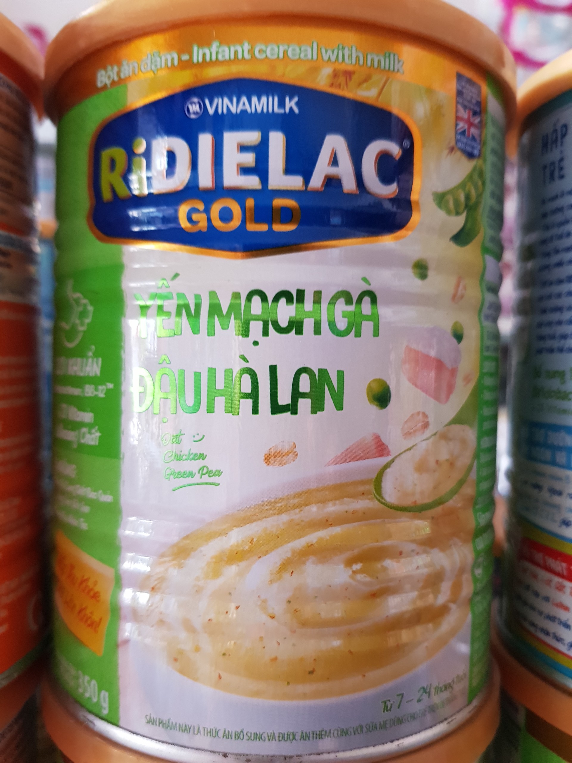 Bột ăn dặm Ridielac Vinamilk đủ vị 350g