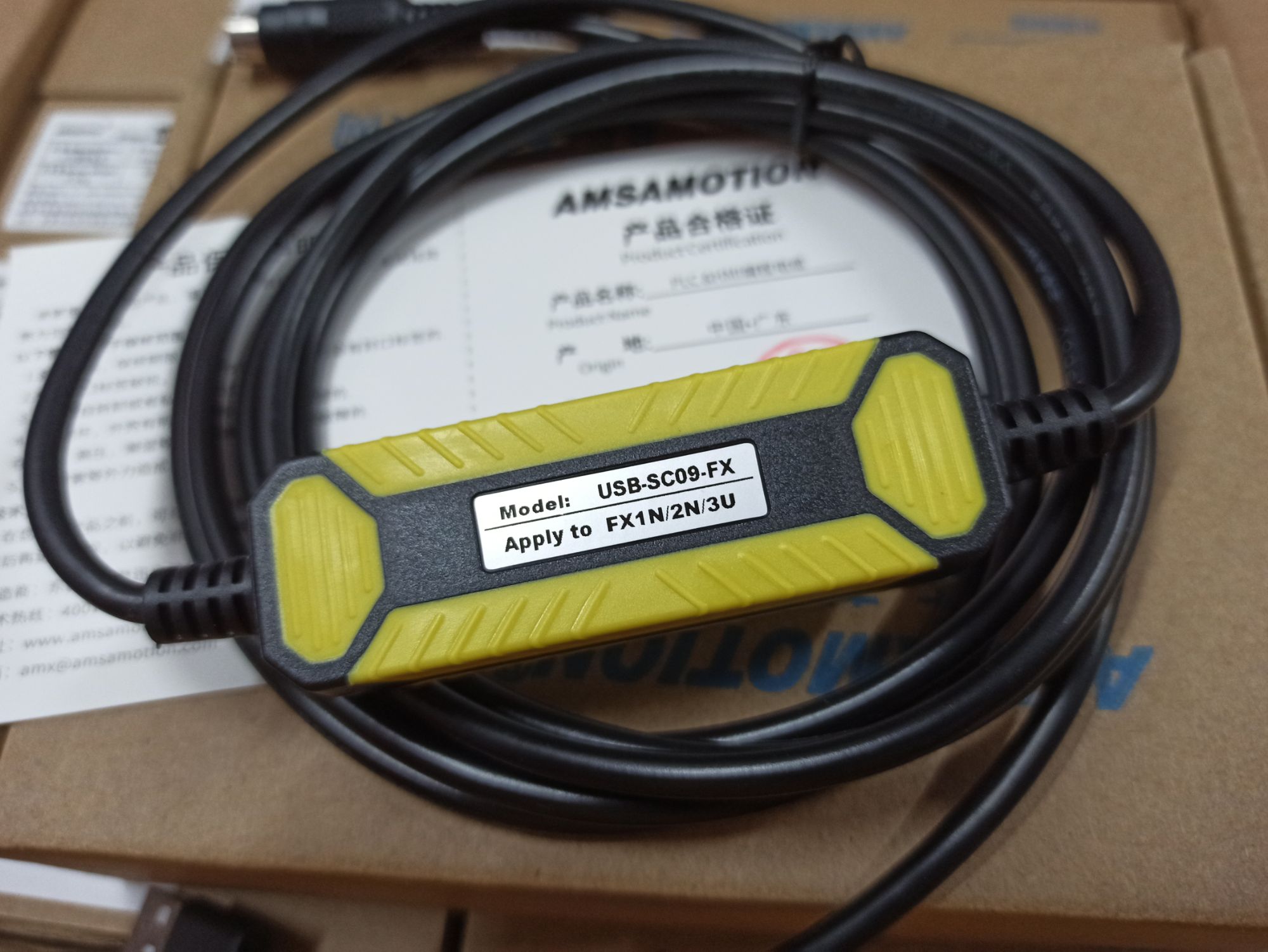 Cáp nạp chương trình PLC Mitsubishi USB-SC09