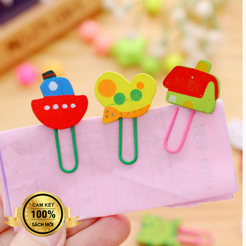 bookmark kim loại dễ thương bộ 3 cái