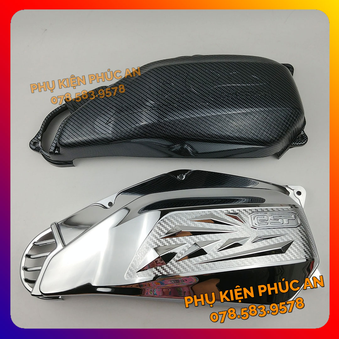 Ốp bầu gió e xe AB Airblade (2013-nửa đầu 2022), PCX (2014-2017), Sh Mode nữ (2013-2019), Vario/Click Thái (2015-2017)