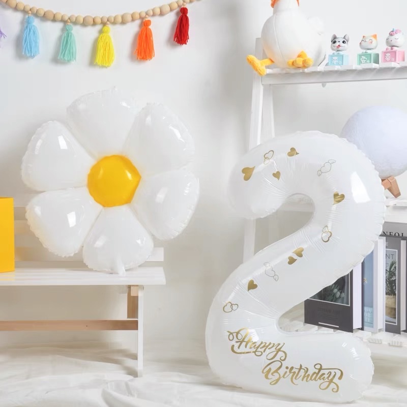 Bóng số màu trắng 32inch / 70 cm