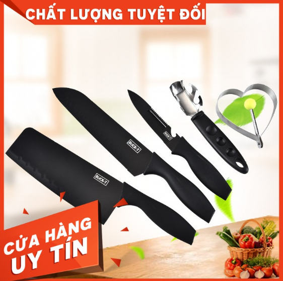 BỘ DAO 5 MÓN BUCK-T CAO CẤP