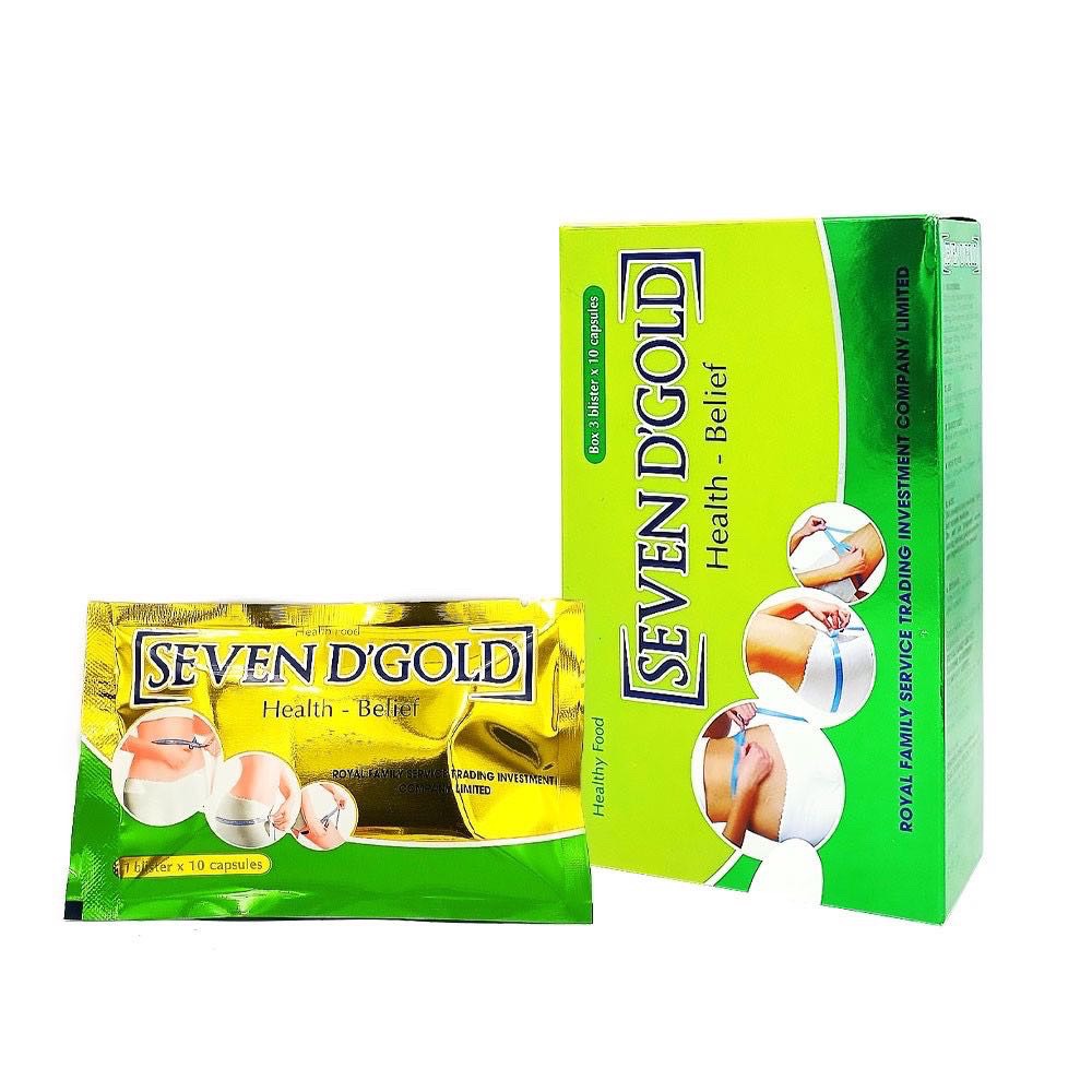 [DATE MỚI ] Viên Uống Giảm Cân Seven D_Gold