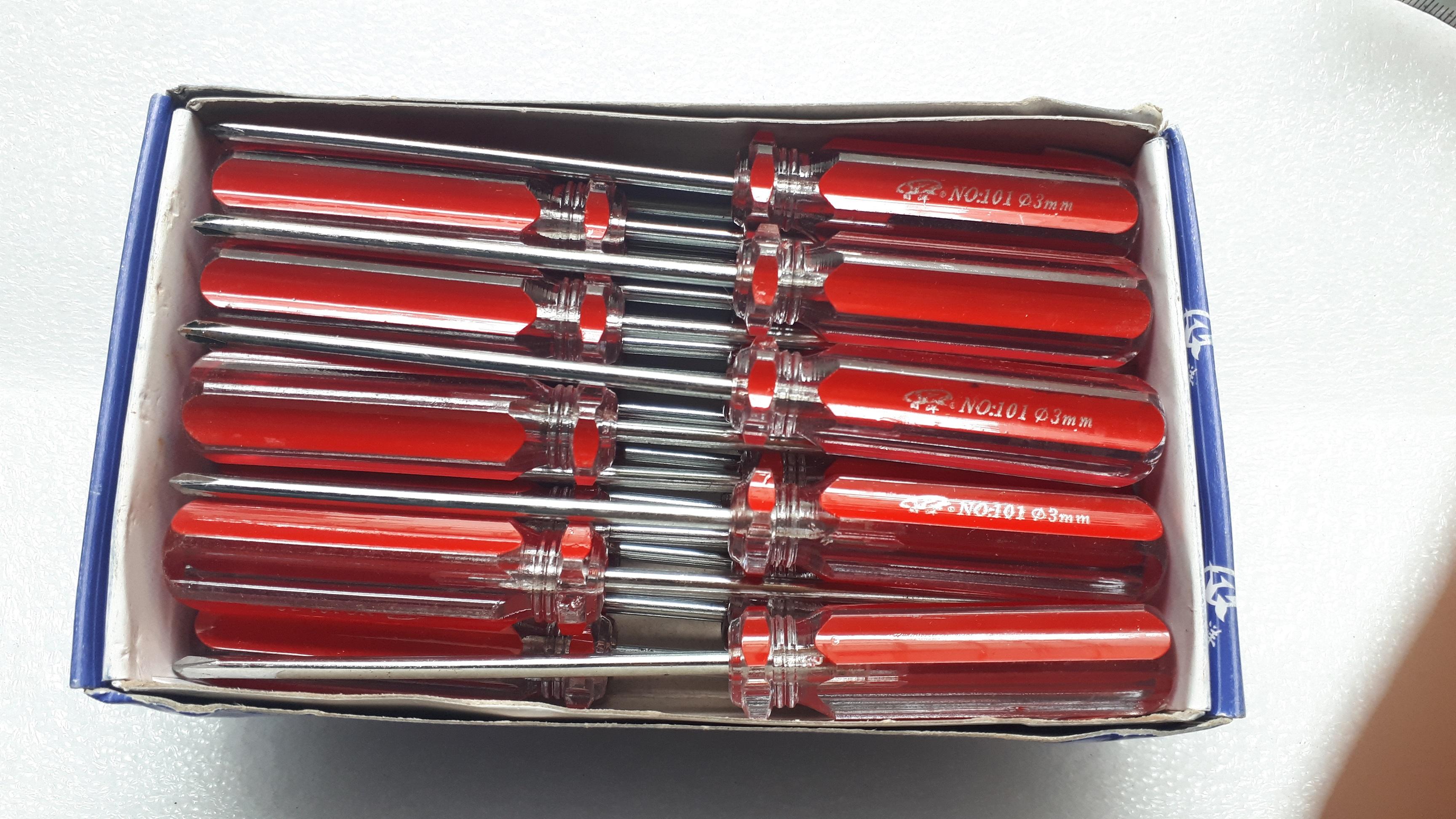 Tua vít bake - 4 cạnh 3x75mm (4 cây)