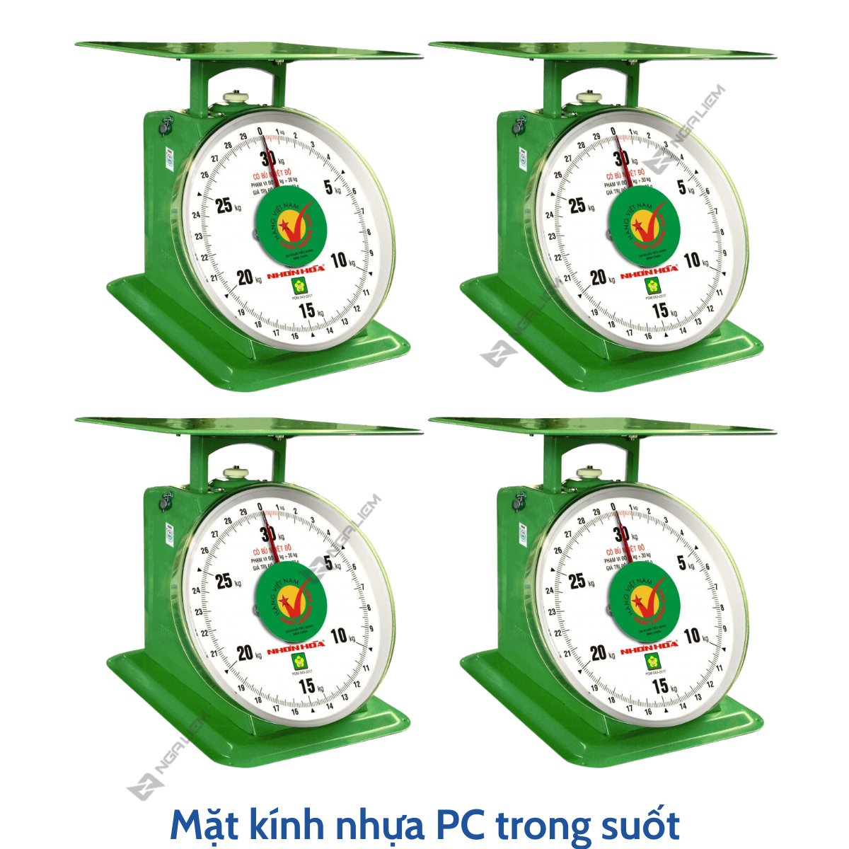 Cân đồng hồ Nhơn Hòa 30KG mặt số 9" [Hàng chính hãng/ Chất lượng cao]