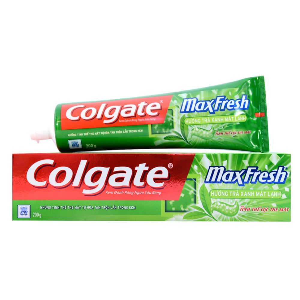 Kem đánh răng Colgate Maxfresh (200g) - xanh lá