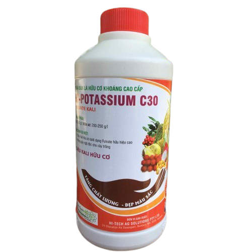 Phân bón hữu cơ cao cấp Hi-Potassium C30 chai 500ml chính hãng Lộc Trời