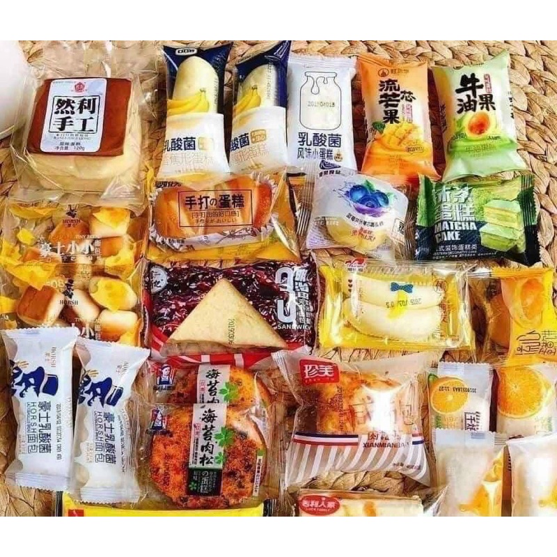 500gr BÁNH MIX ĐÀI LOAN ĐỦ VỊ