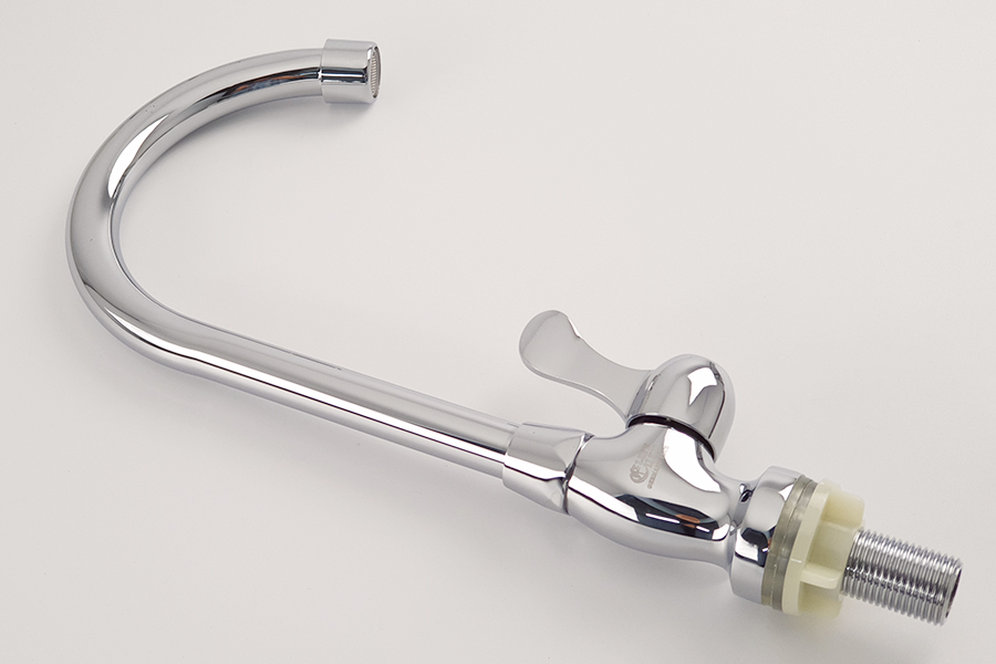 Vòi rửa chén lạnh đồng mạ chrome Eurolife EL-RC05 (Trắng bạc)