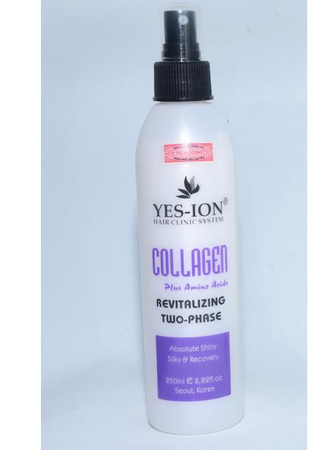 Xịt dưỡng tóc Collagen YES-ION 250ml