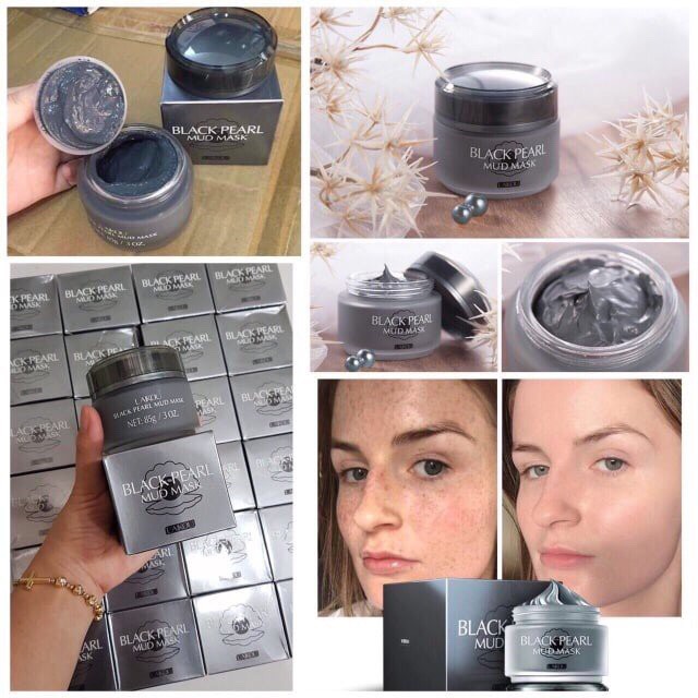 Mặt Nạ Bùn Ngọc Trai Đen Black Pearl