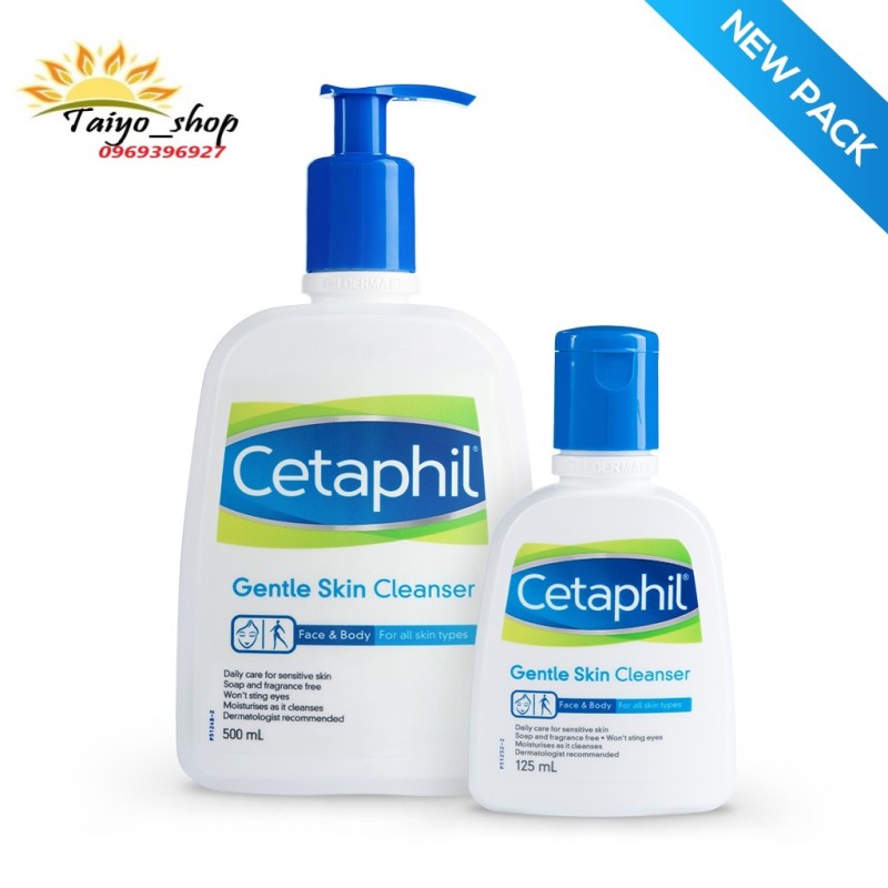 Centaphil Gentle Skin Cleaner - Sữa rửa mặt loại bỏ chất nhờn, tẩy sạch bụi bẩn, dịu da, giữ ẩm, ngừa mụn giá rẻ