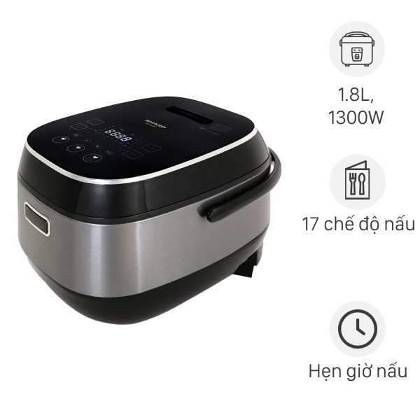 Nồi cơm điện cao tần Sharp KS-IH191V-RD / KS-IH191V-GL / KS-IH191V-BK