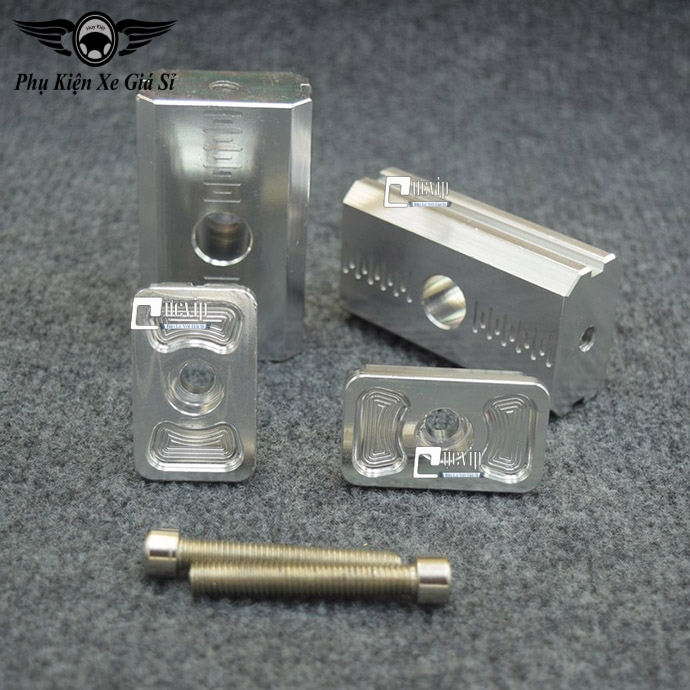 Bộ Pát Tăng Sên Âm (Kéo Gấp) Cho Raider, Satria Nhôm CNC MS3355