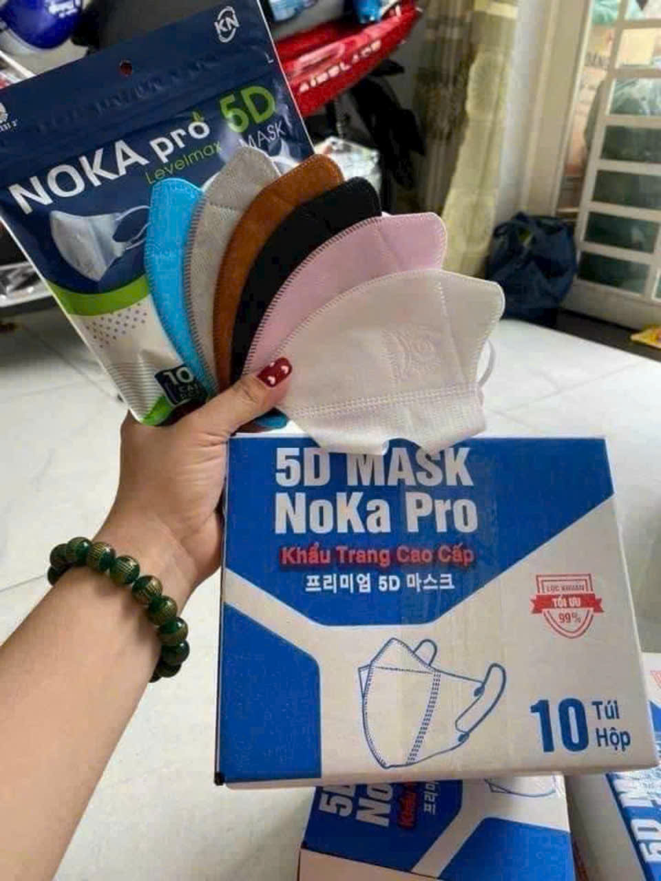 (Thùng 100 cái) Khẩu trang 5D mask NOKA