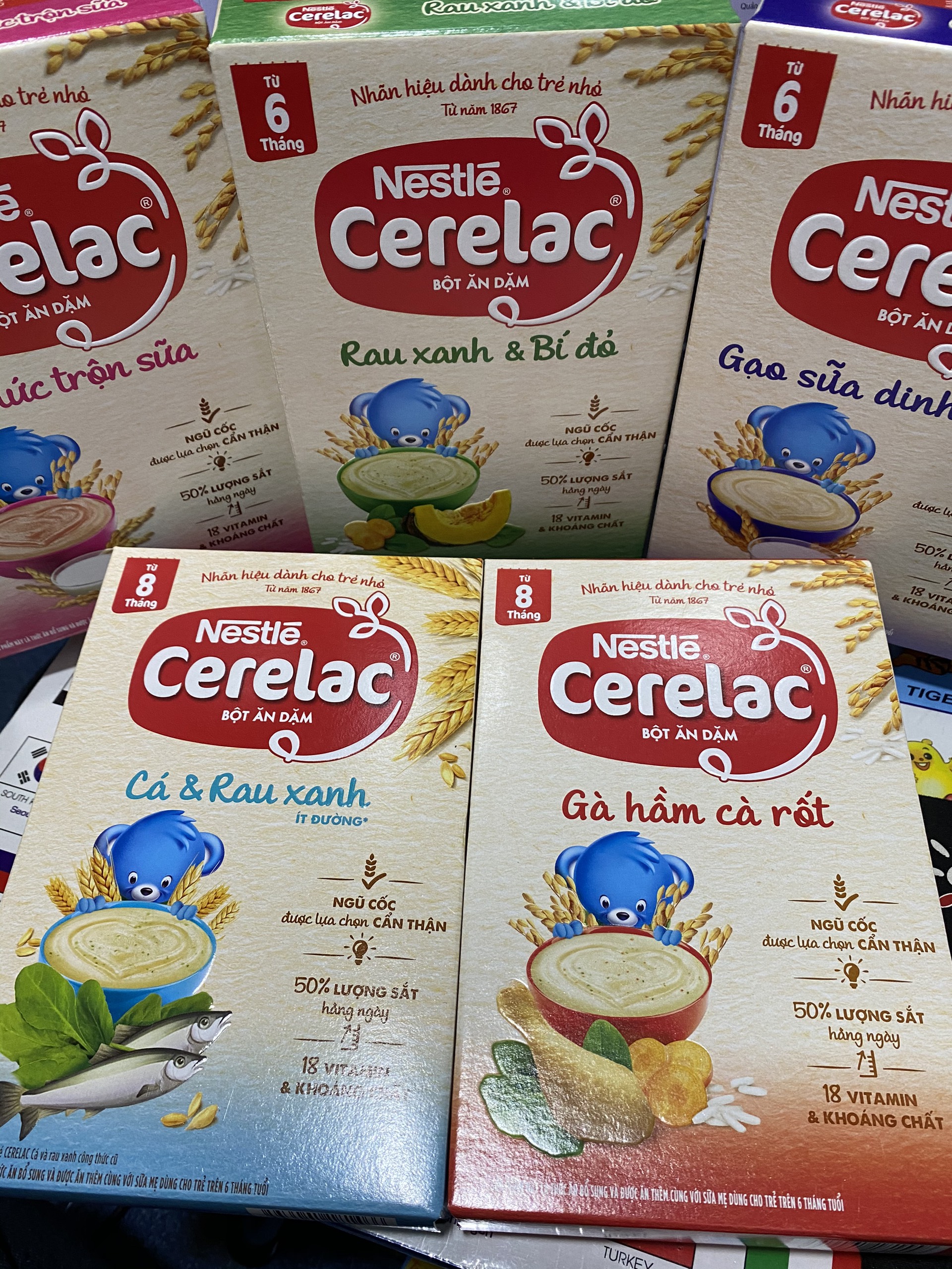 Bột Ăn Dặm Nestle Cerelac Lúa Mì Sữa 200gr